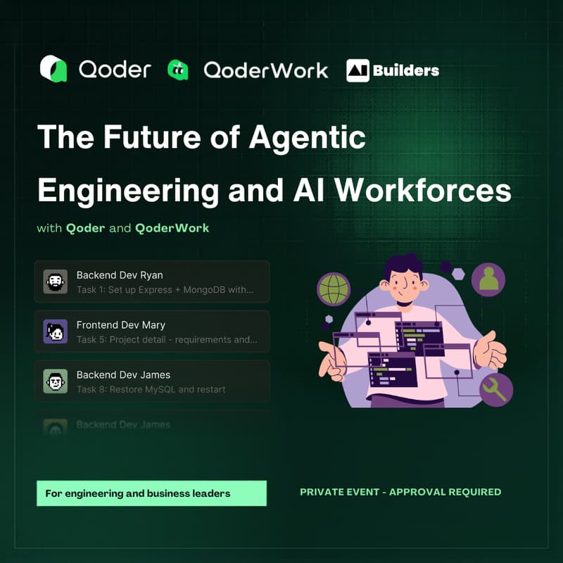 Cover Image for The Future of Agentic Engineering and AI Workforces with Qoder