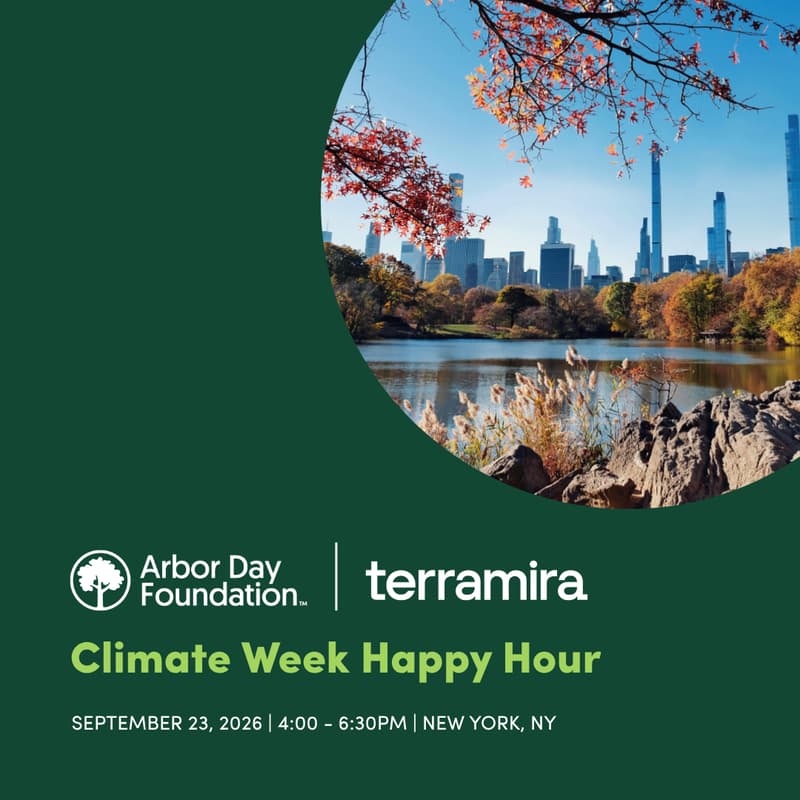 Cover Image for Climate Week NYC Happy Hour w/ Arbor Day Foundation & Terramira