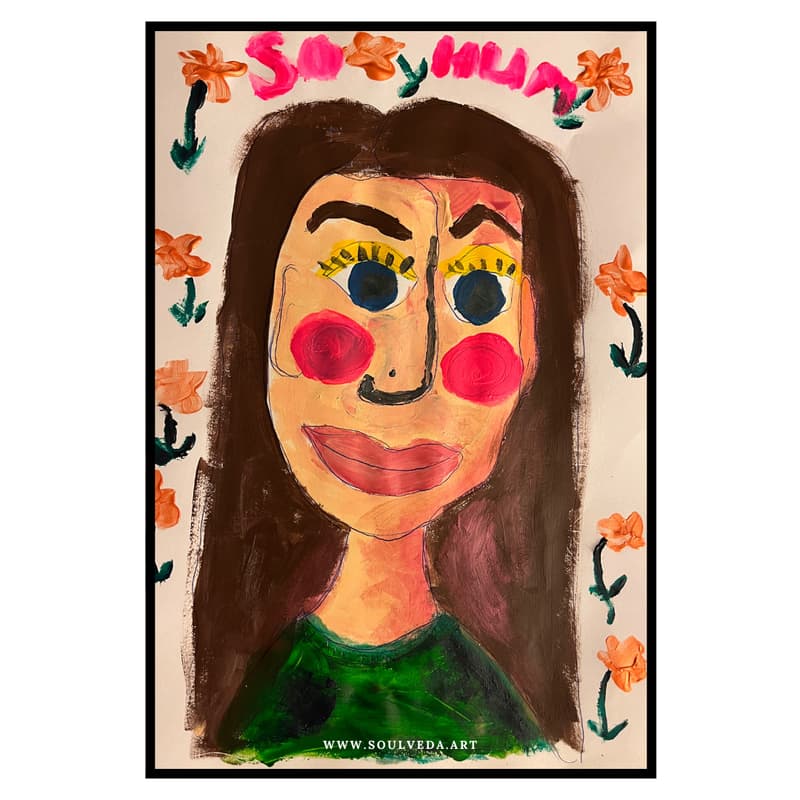 Cover Image for Art Therapy: Self Portrait - I Am That