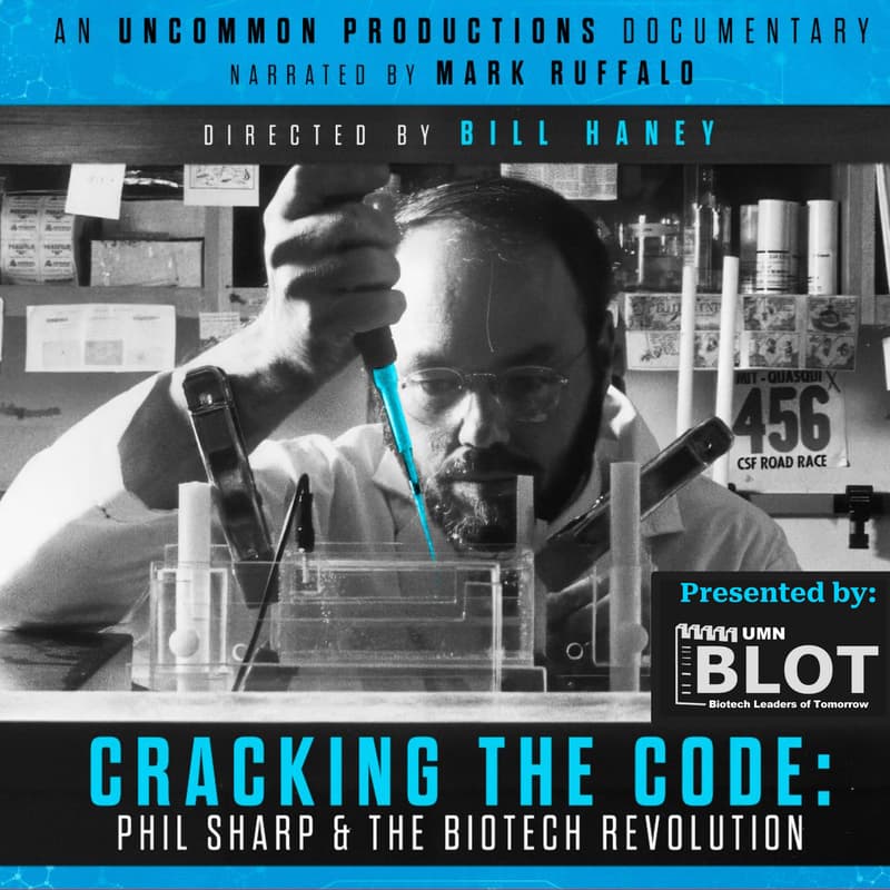 Cover Image for Documentary Screening w/ BLOT - Cracking the Code: Phil Sharp and the Biotech Revolution
