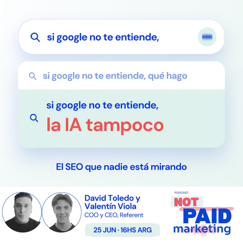 Cover Image for Si Google no te entiende, la IA tampoco: el SEO que nadie esta mirando