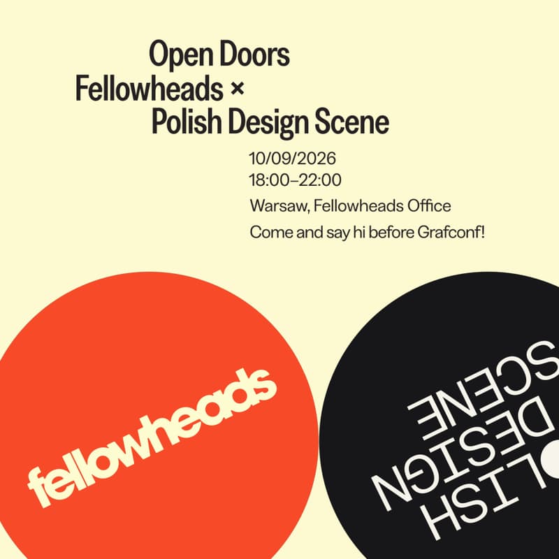 Cover Image for Open Doors Fellowheads x Polish Design Scene