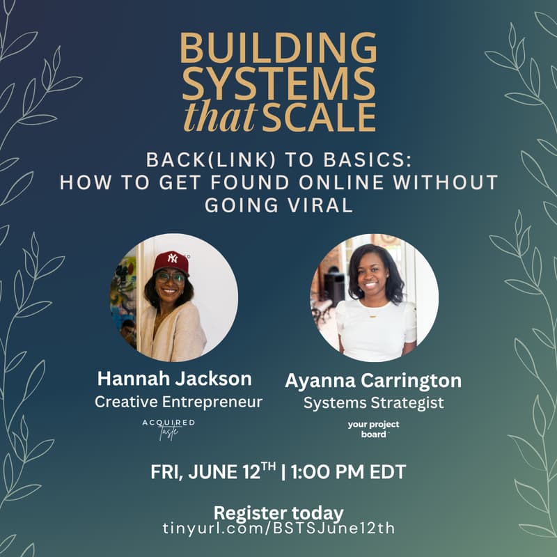 Cover Image for "Back(link) to Basics: How to Get Found Online Without Going Viral