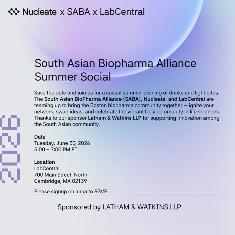 Cover Image for South Asian Biopharma Alliance Summer Social