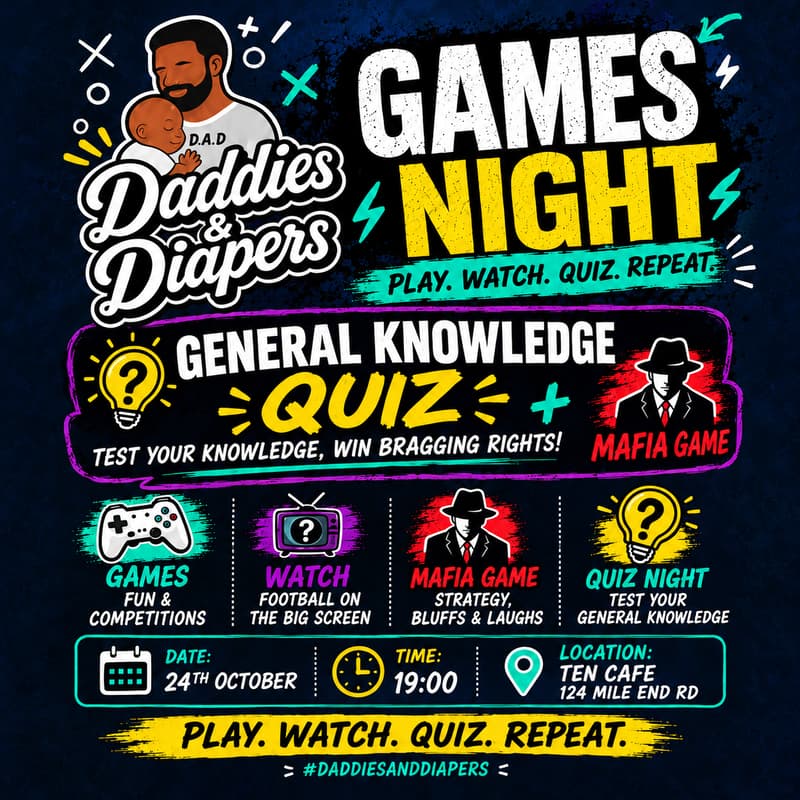 Cover Image for D.A.D GAMES NIGHT