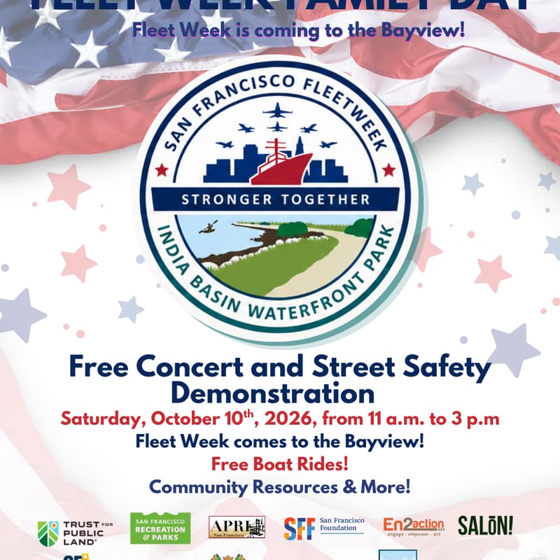 Cover Image for India Basin - Fleet Week Family Day