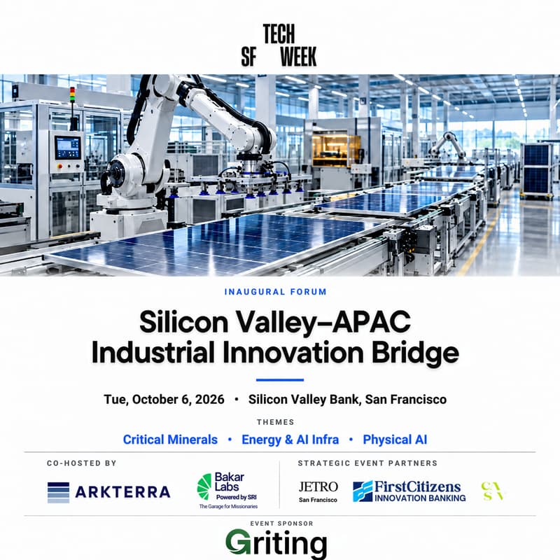 Cover Image for Silicon Valley-APAC Industrial Innovation Bridge