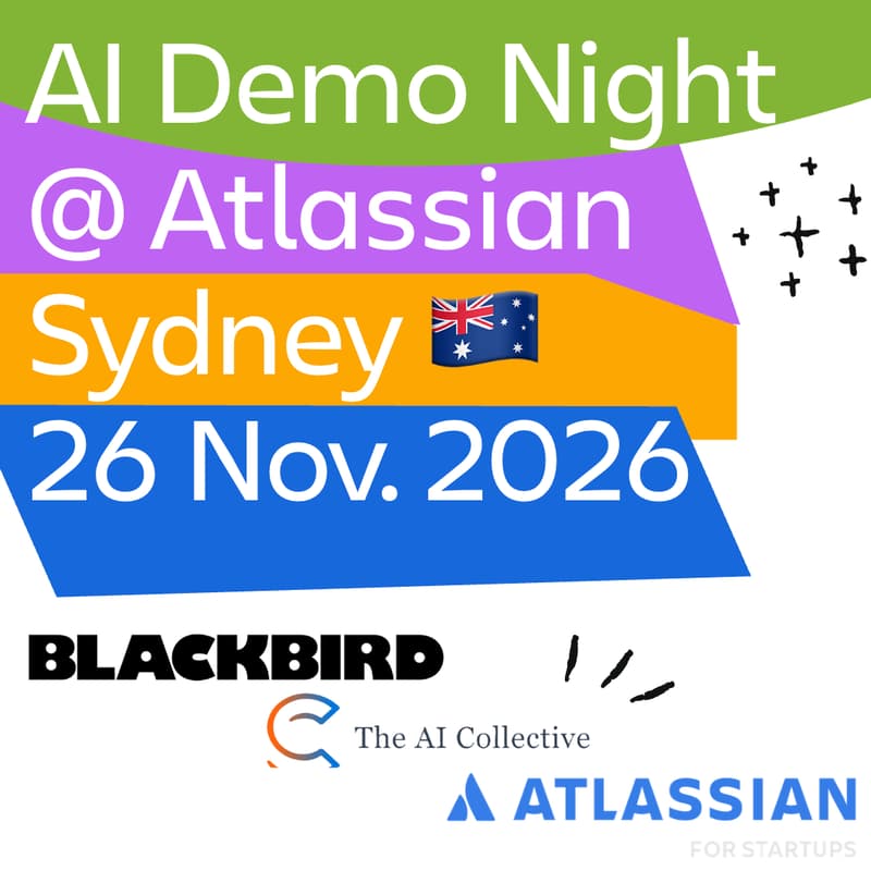 Cover Image for AI Demo Night @ Atlassian Sydney ๐ฆ๐บ