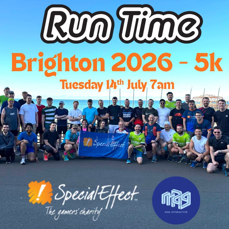 Cover Image for Run Time: Develop: Brighton 2026 - 5km Social Run 🎮🇬🇧