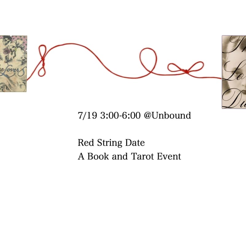 Cover Image for Red String Date With Tarot And Book