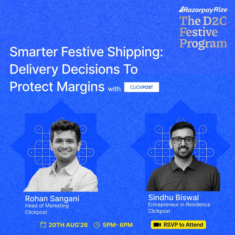 Cover Image for Smarter Festive Shipping: Delivery Decisions That Protect Margins with Clickpost