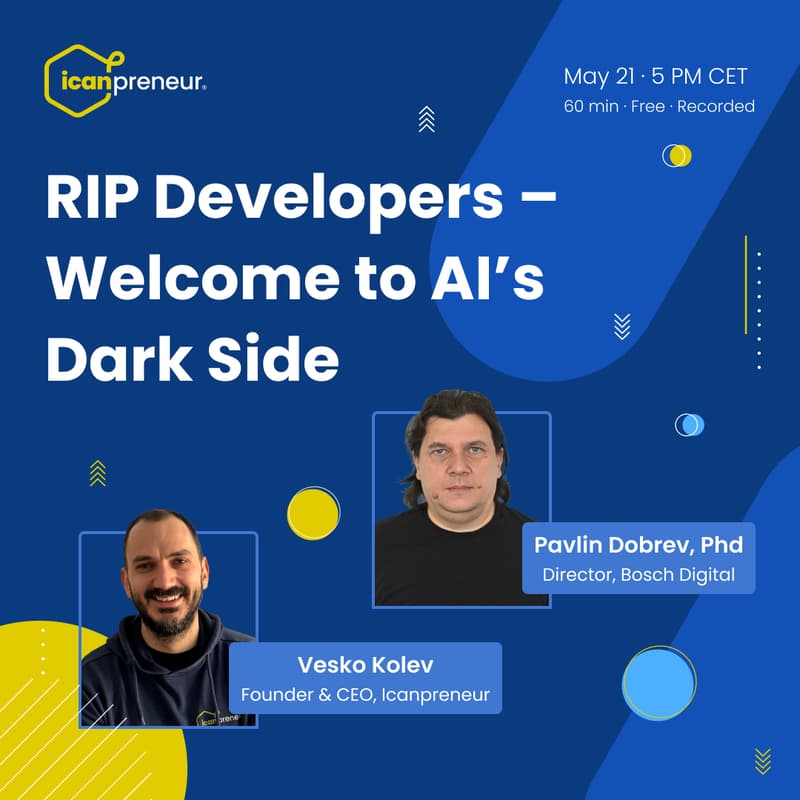 Cover Image for RIP Developers – Welcome to AI’s Dark Side