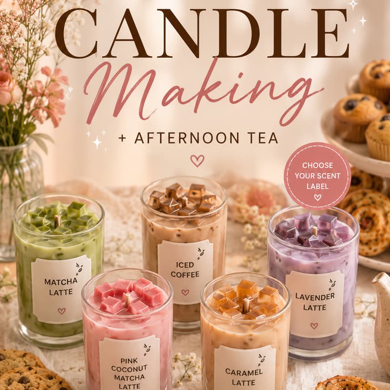 Cover Image for Candle Making & Afternoon Tea