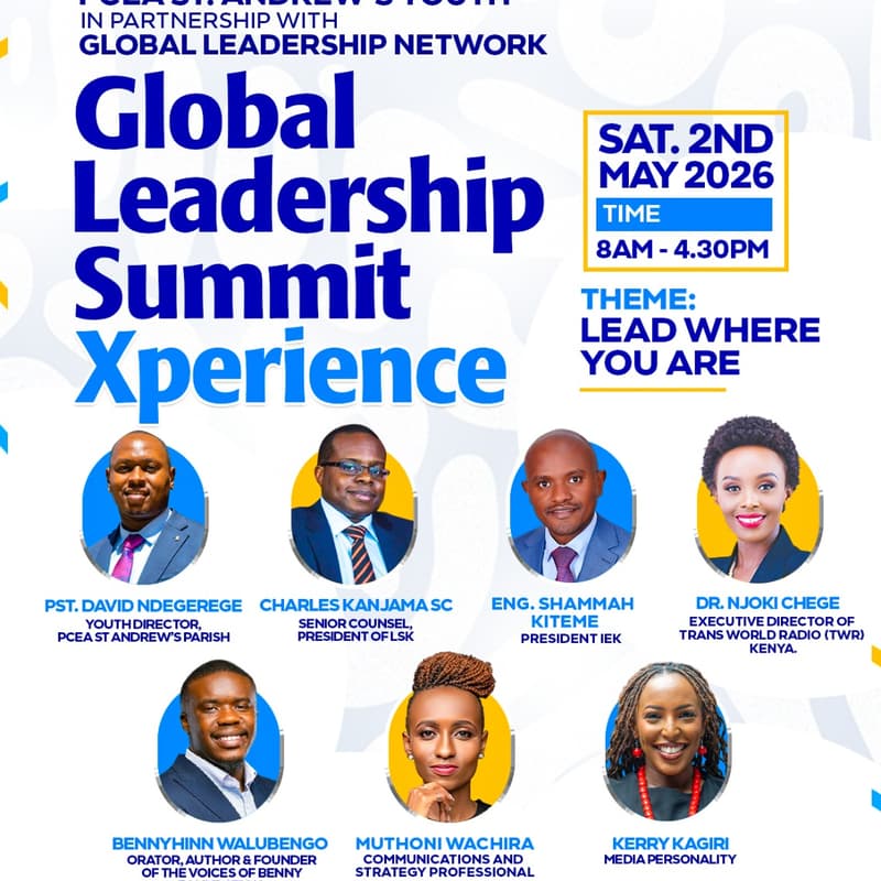 Cover Image for PCEA ST ANDREWS' GLOBAL LEADERSHIP SUMMIT X-PERIENCE (GLS) 2026