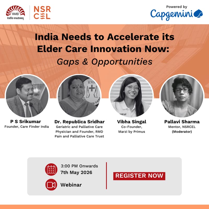Cover Image for India Needs to Accelerate its Elder Care Innovation Now: Gaps & Opportunities