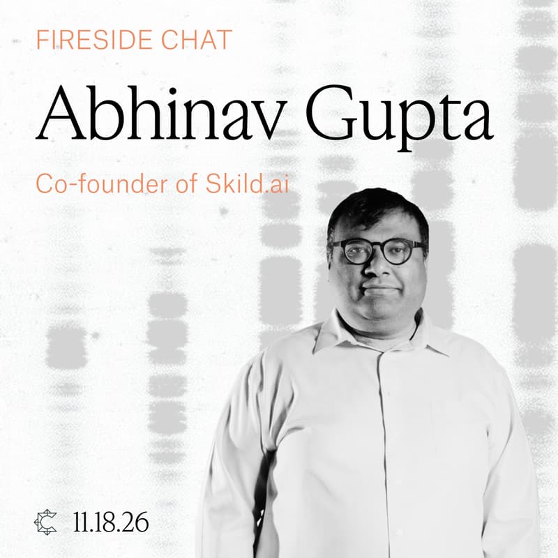 Cover Image for Fireside Chat with Abhinav Gupta, Skild.ai