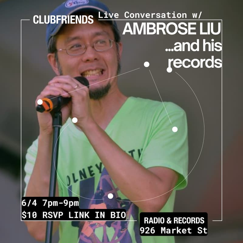 Cover Image for Listening and Storytelling with Ambrose Liu's Record Collection | Olney Culture Lab