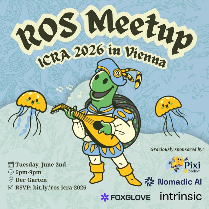 Cover Image for ROS Meetup @ ICRA 2026