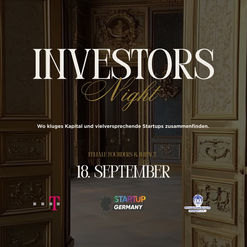 Cover Image for Investors Night - Stuttgart Edition