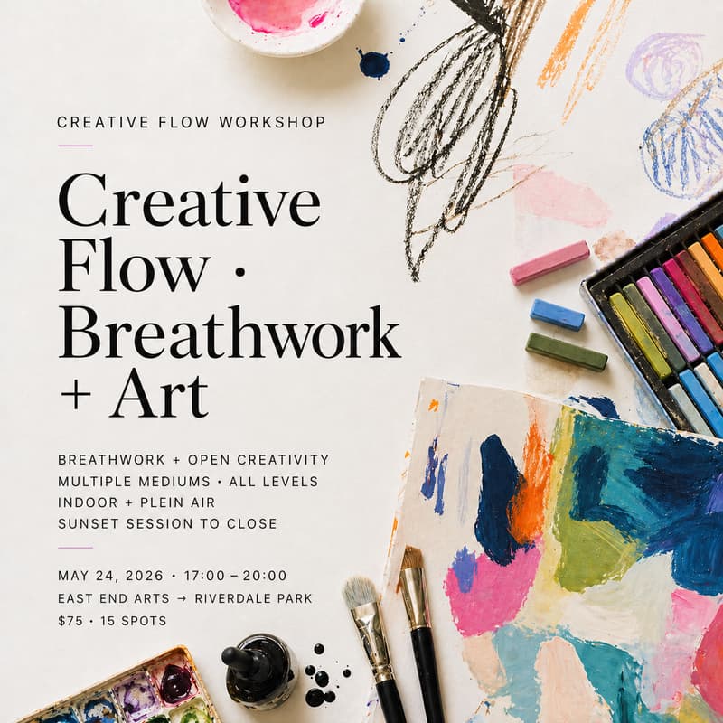 Cover Image for CREATIVE FLOW WORKSHOP
