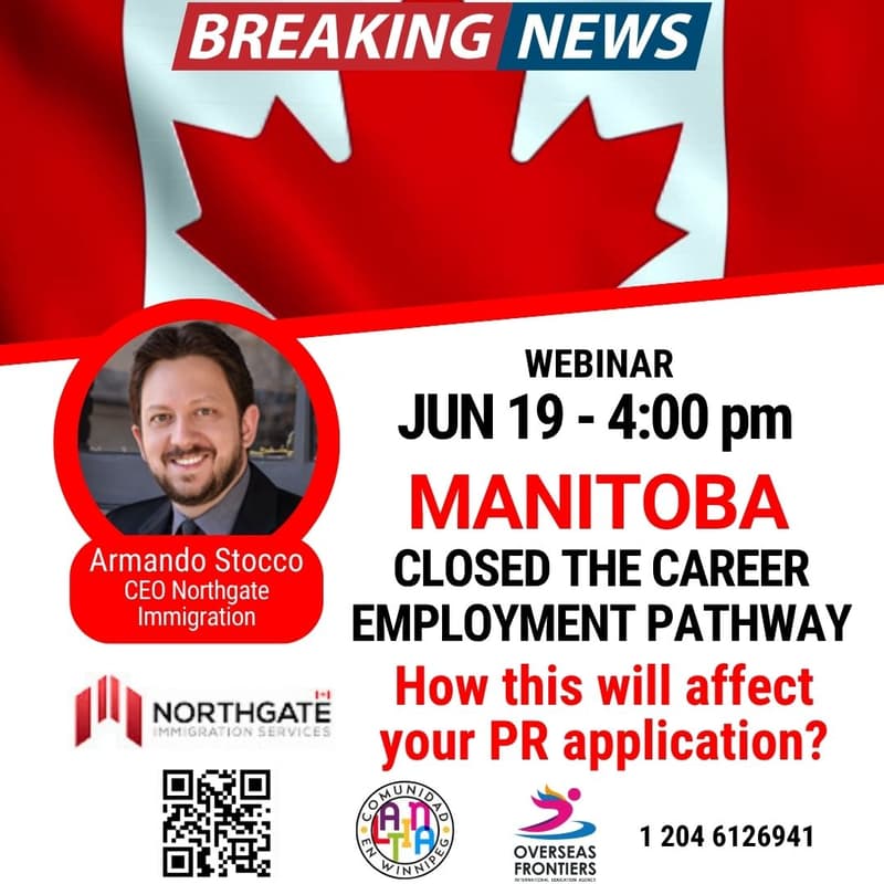 Cover Image for Breaking News: Manitoba closes CEP, direct stream to PR. How this affect you?