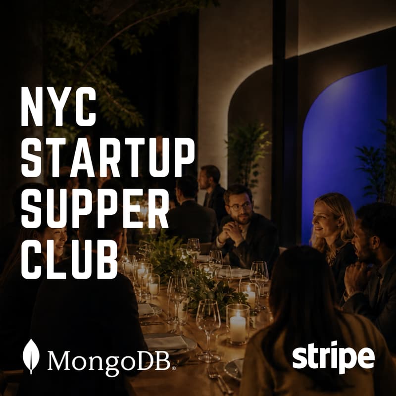 Cover Image for NYC: MongoDB x Stripe Startups Supper Club