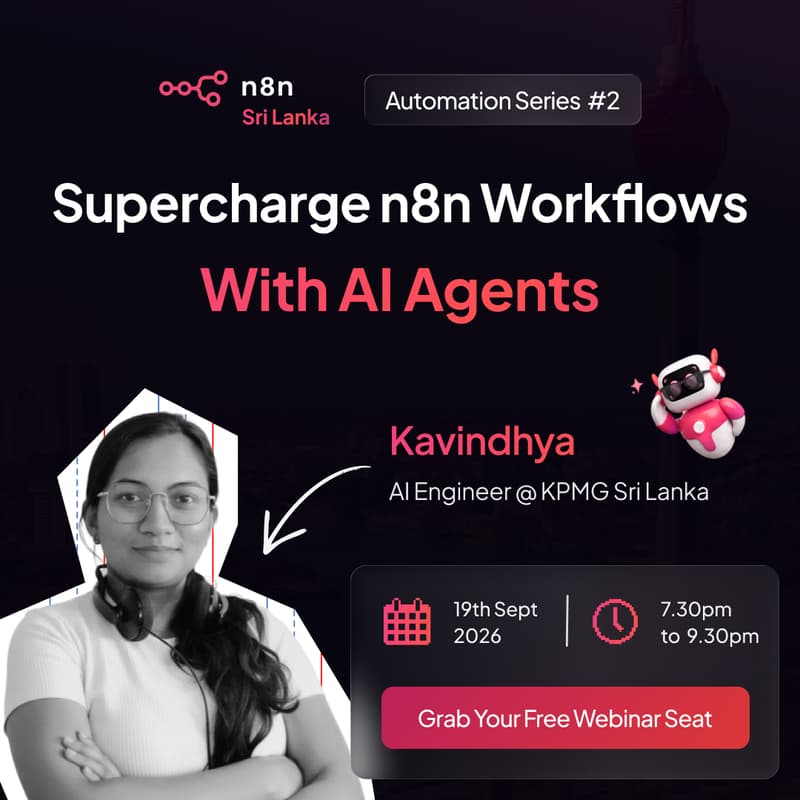 Cover Image for Supercharge Your n8n Workflows With AI Agents - Part 1 : Fundamentals