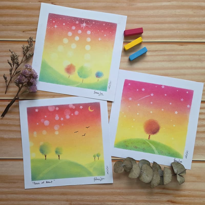 Cover Image for Pastel Nagomi Art: A Mindful Art Workshop