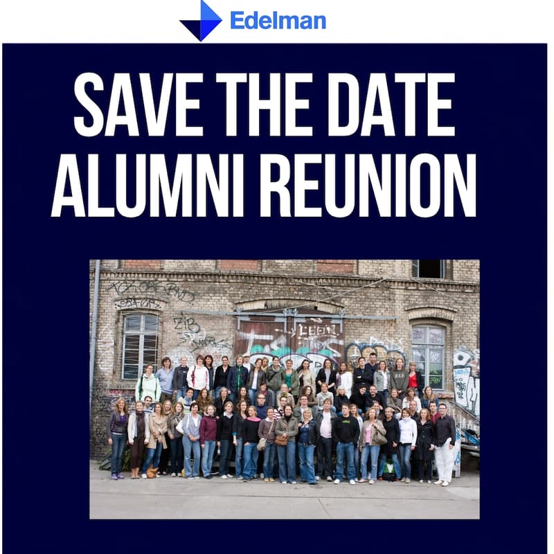 Cover Image for Edelman Alumni Reunion