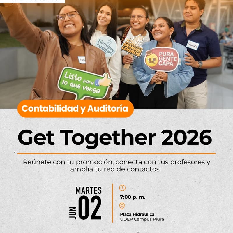 Cover Image for Get Together de Contabilidad y Auditoría