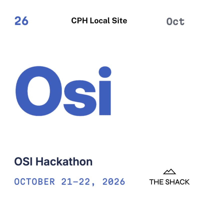 Cover Image for Local Site CPH: Open Scientific Intelligence Hackathon