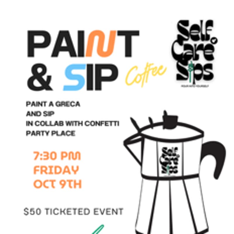 Cover Image for Greca Paint & Sip