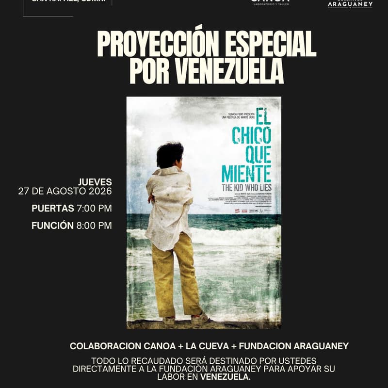 Cover Image for “EL CHICO QUE MIENTE” - PROYECCIÓN POR VENEZUELA