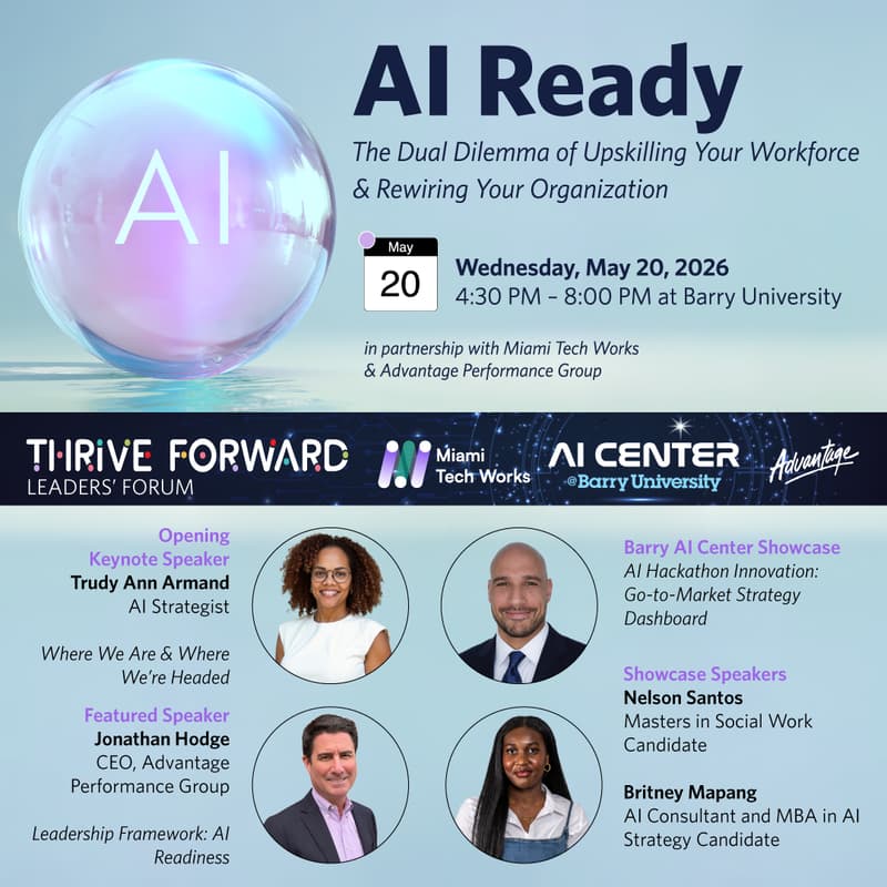 Cover Image for Thrive Forward: Leaders' Forum