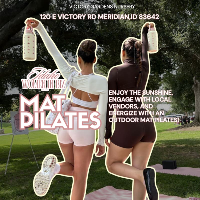 Cover Image for Mat Pilates In Pink 💖🤸🏽 9:30AM