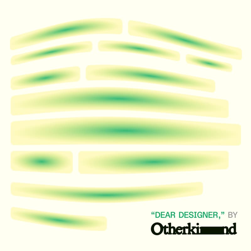 Cover Image for "DEAR DESIGNER," by Otherkind