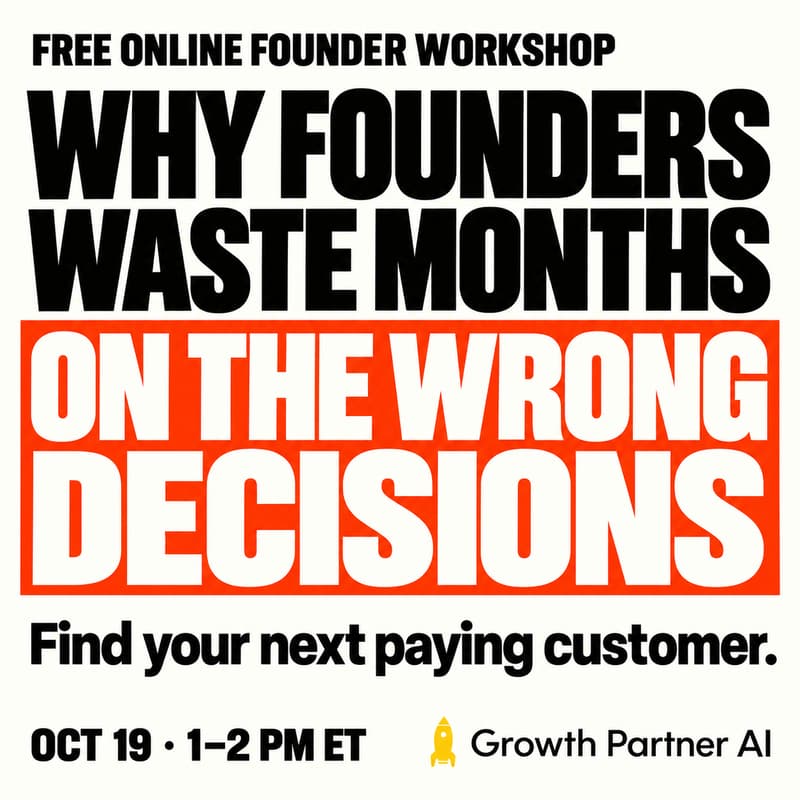 Cover Image for Why Founders Waste Months on the Wrong Decisions and How to Avoid It
