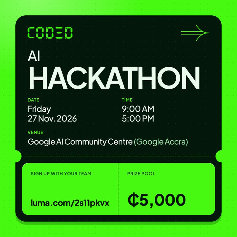 Cover Image for Coded AI Hackathon