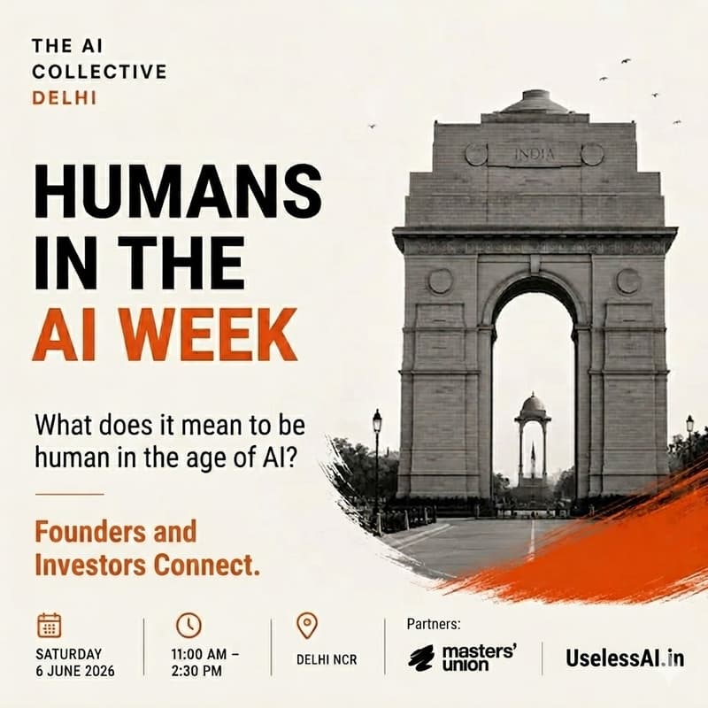 Cover Image for The AI Collective Delhi | Humans in AI Week