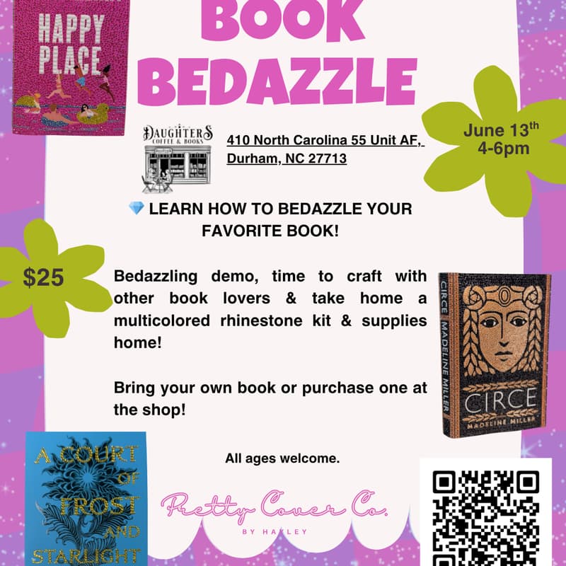 Cover Image for Bedazzle Your Favorite Book Event