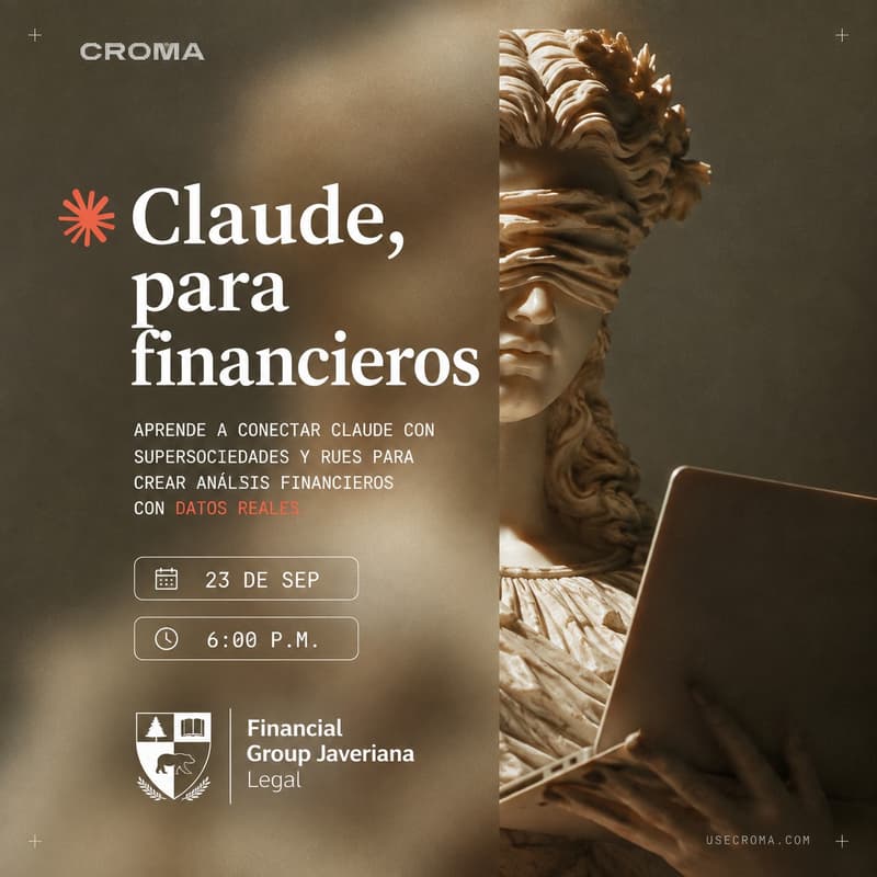 Cover Image for Claude, para financieros