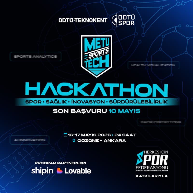 Cover Image for METU SPORTS TECH HACKATHON