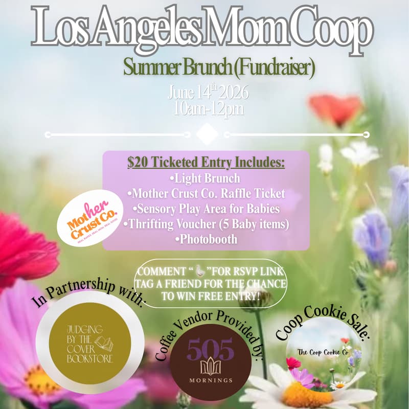 Cover Image for Los Angeles Mom Coop Brunch Fundraiser