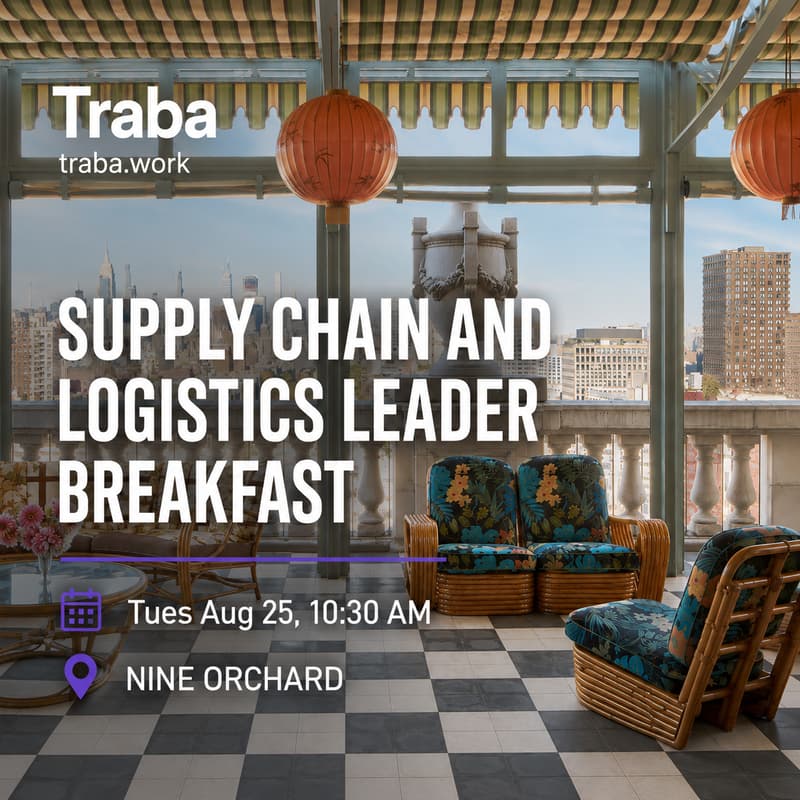 Cover Image for Supply Chain and Logistics Leader Breakfast
