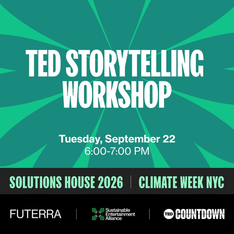 Cover Image for TED Storytelling Workshop