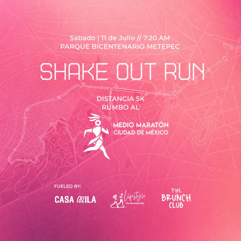 Cover Image for Shake Out Run | Rumbo al Medio Maratón CDMX