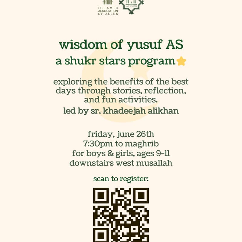 Cover Image for Shukr Stars: Wisdom of Yusuf AS