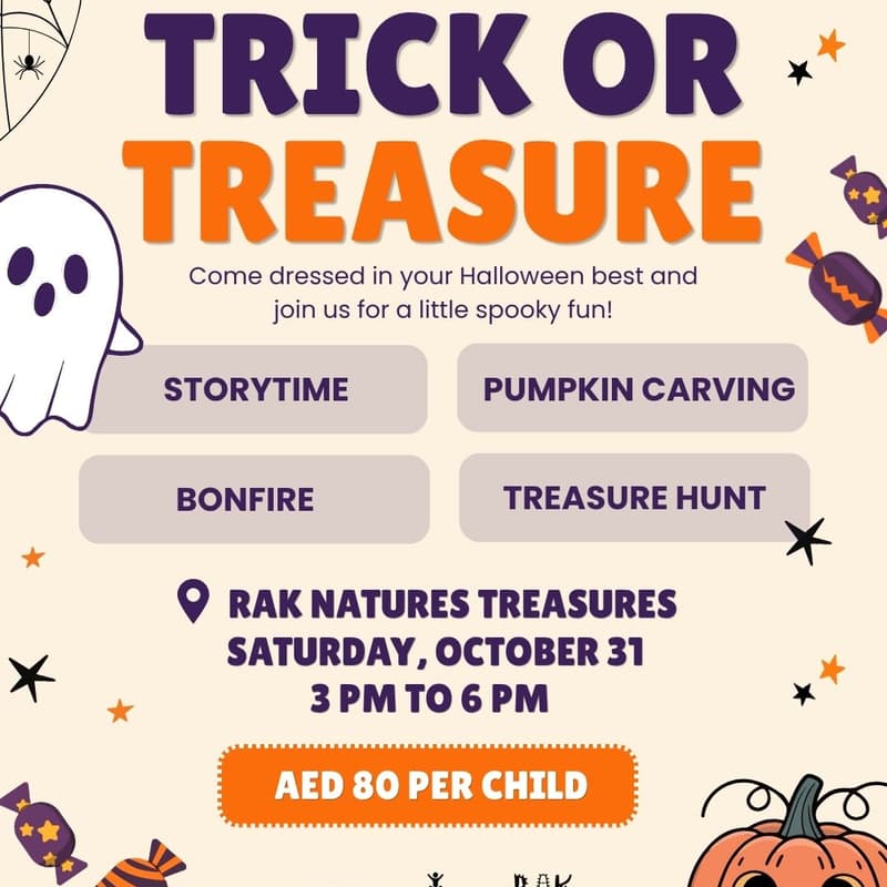 Cover Image for Trick or Treasure Halloween Event