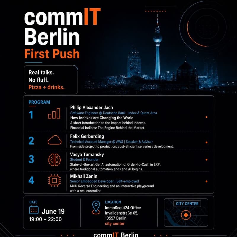 Cover Image for commIT Berlin - First Push