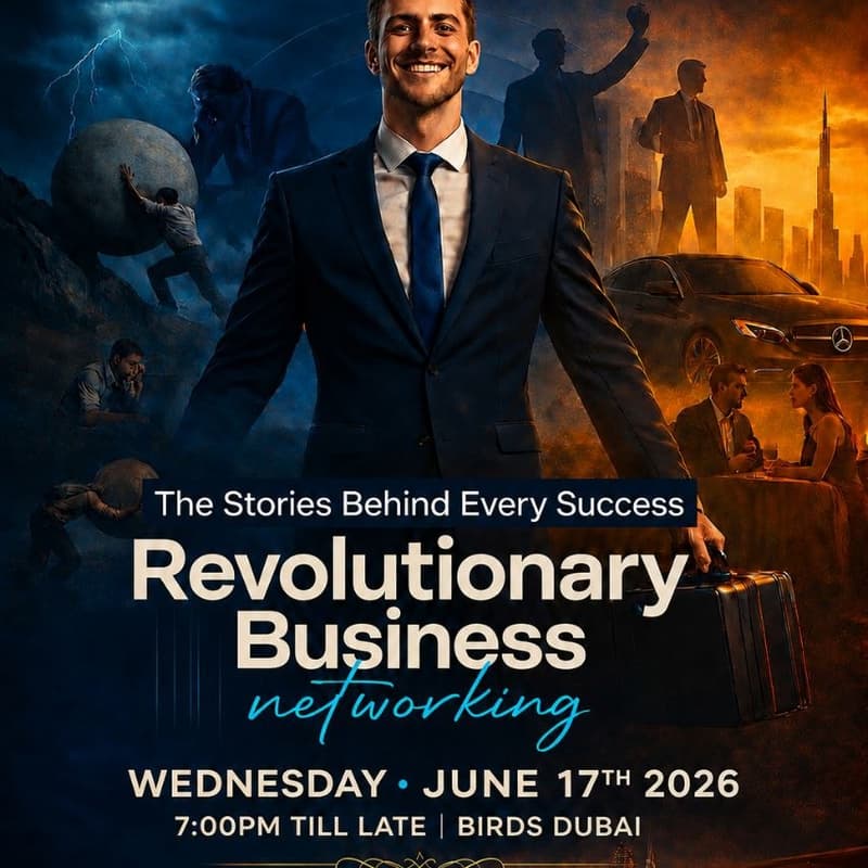 Cover Image for Grit & Growl #34 — Dubai Business Networking | June 17